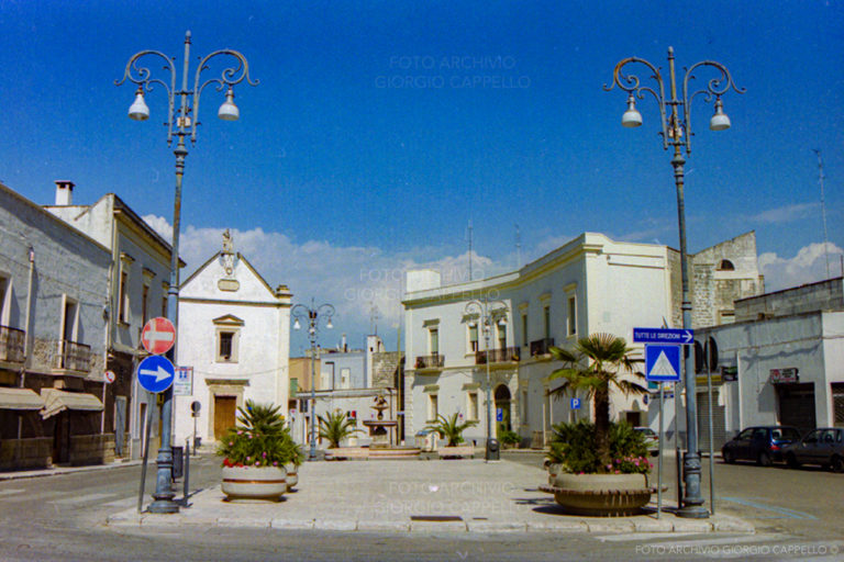 La piazza di Veglie